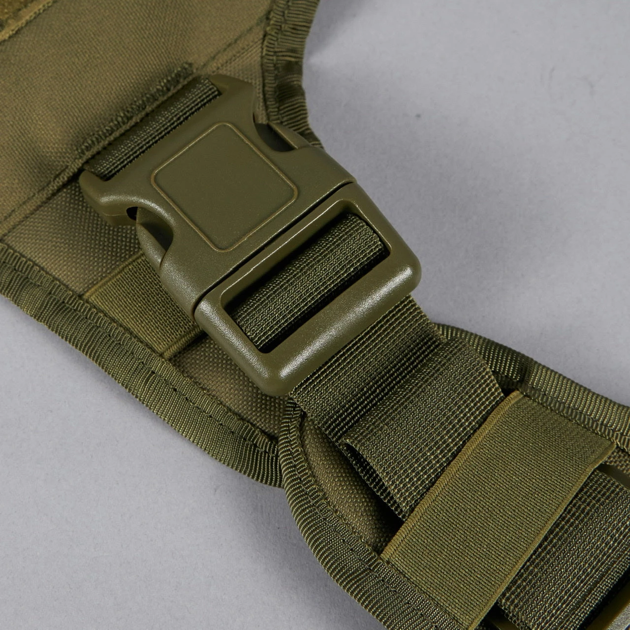 OD Green Tactical Dog Vest Harness 11 OD Green Tactical Dog Vest Harness - Image 11