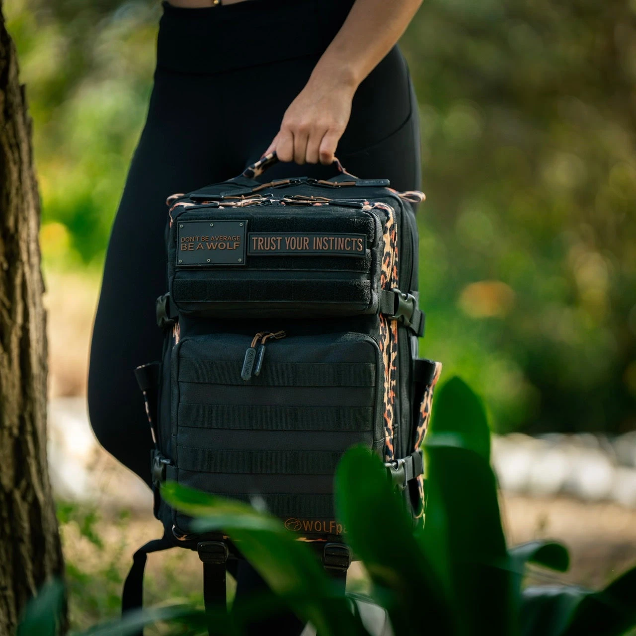 25L Backpack Alpha Black Leopard Limited Edition 4 25L Backpack Alpha Black Leopard Limited Edition - Image 4