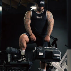 40L Ultimate Duffle Bag Alpha Black White Accents -Fashion bags 0BD6E23E 7EE7 425B 8B0C AA737C5D7C28