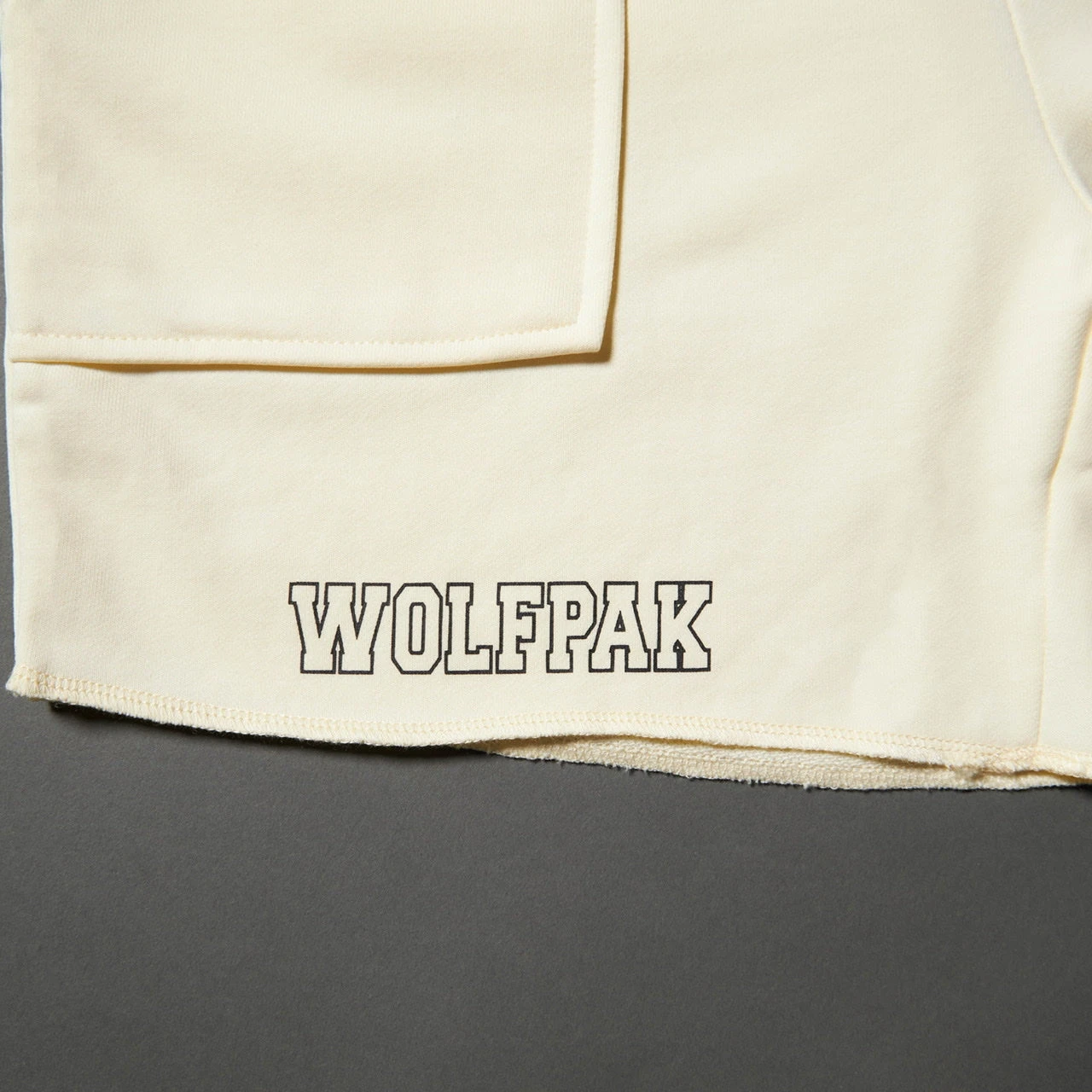 Men's Varsity Shorts Cream 6 Men's Varsity Shorts Cream - Image 6