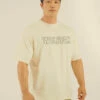 Men's Varsity Tee Cream
