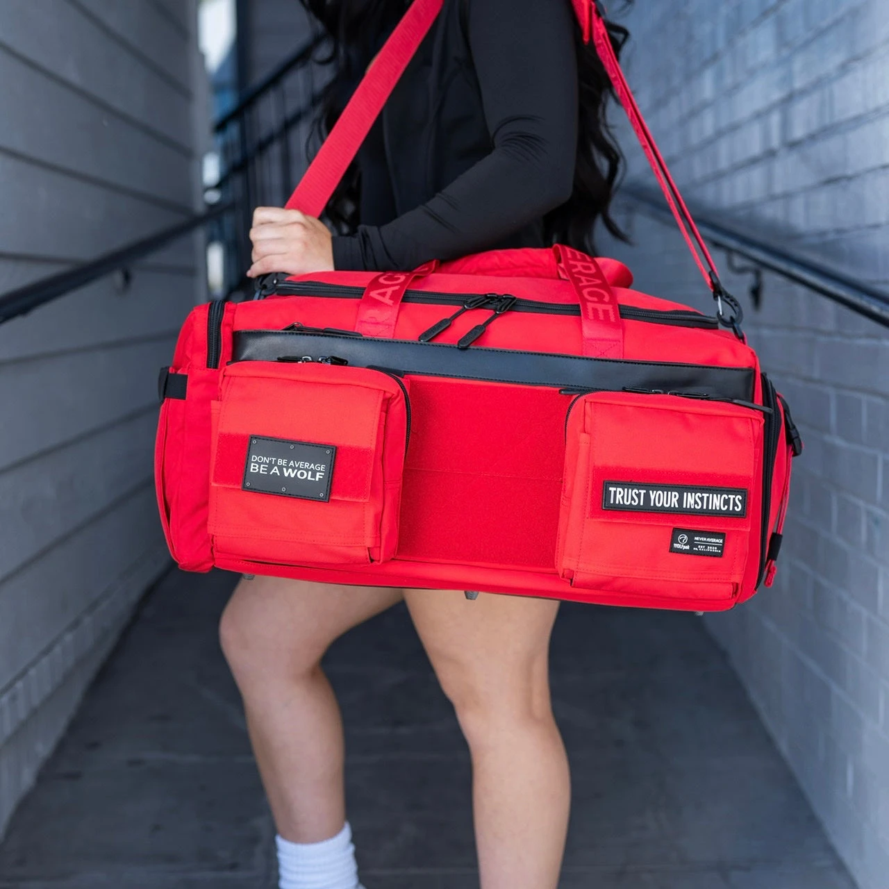 40L Ultimate Duffle Bag Elite Red 4 40L Ultimate Duffle Bag Elite Red - Image 4