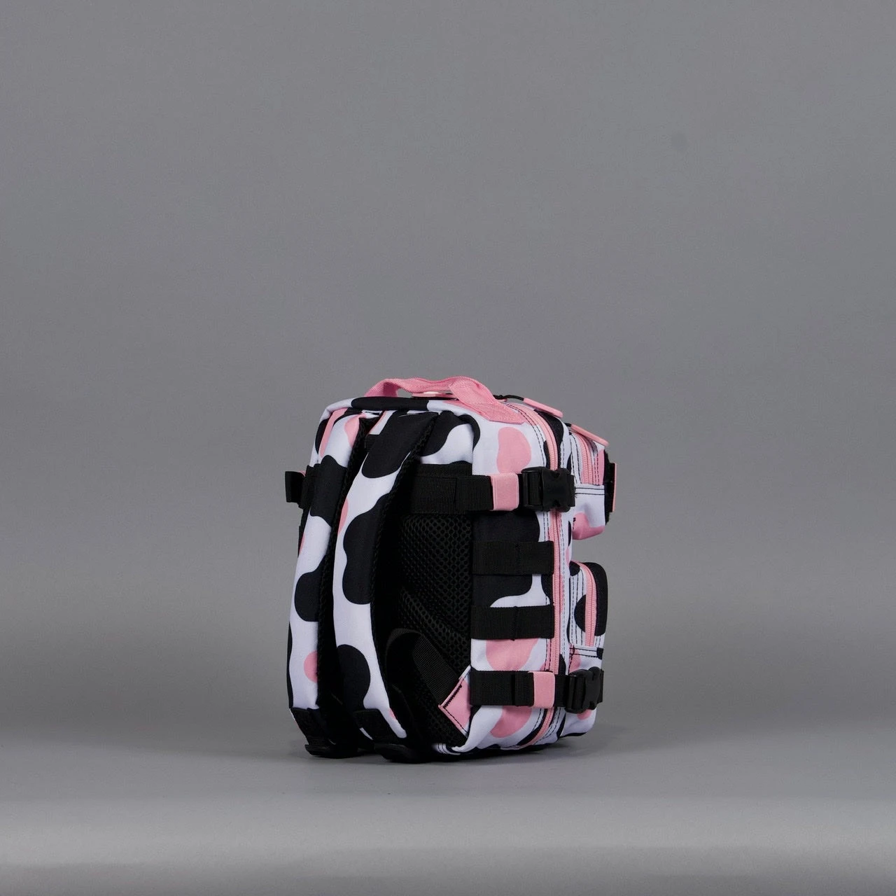 9L Backpack Mini Pink Black Cow 8 9L Backpack Mini Pink Black Cow - Image 8