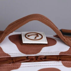 35L Backpack Brown White Cow -Fashion bags 1F323EF6 A9D9 4CBE 8B52 43B8AA53CC35