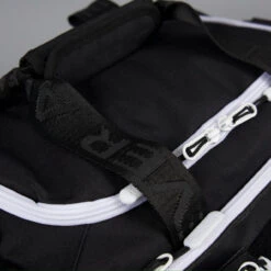 20L Mini Duffle Bag Black With White Accents -Fashion bags 20Ls4.30.24 033