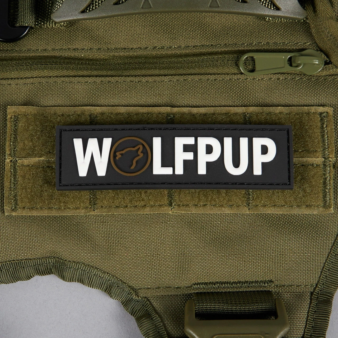 OD Green Tactical Dog Vest Harness 6 OD Green Tactical Dog Vest Harness - Image 6