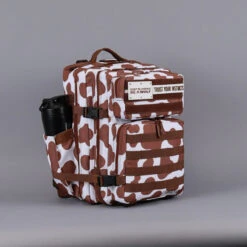 35L Backpack Brown White Cow -Fashion bags 2E4A9C5D DBB7 4AF7 B467 B16FBB3CFC3E