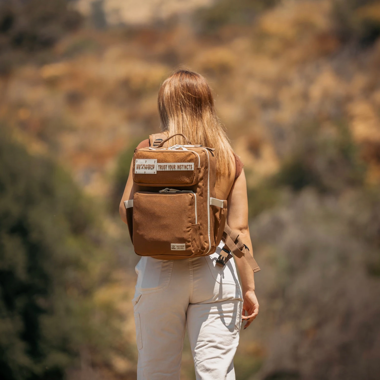 15L Backpack Mocha Brown 5 15L Backpack Mocha Brown - Image 5