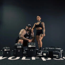 40L Ultimate Duffle Bag Alpha Black White Accents -Fashion bags 30DDFB1B 68E4 4A9D 8CAB 670B4E707C50