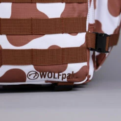 35L Backpack Brown White Cow -Fashion bags 3CD583C5 5A06 4D8C 9F76 EC361EF535B0