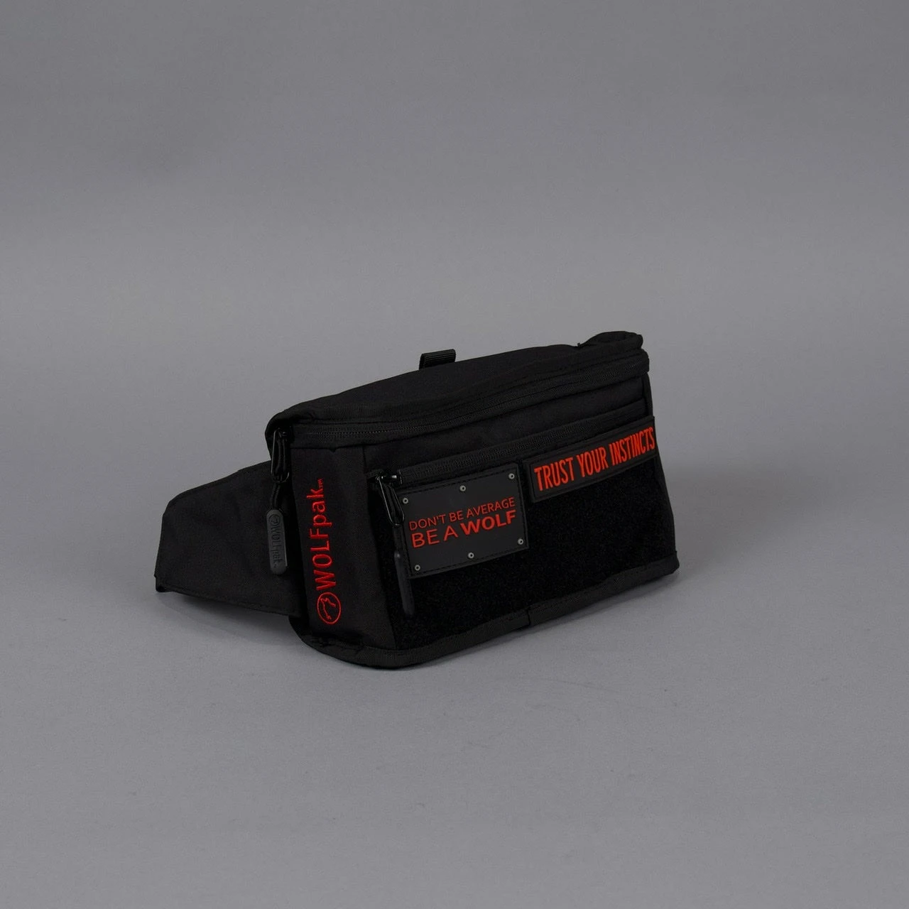 Fanny Pack Alpha Black Red Accents 4 Fanny Pack Alpha Black Red Accents - Image 4