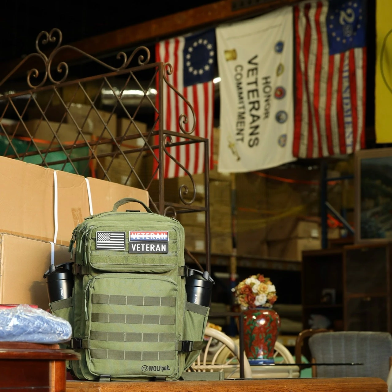 45L Backpack OD Green Veteran Edition 5 45L Backpack OD Green Veteran Edition - Image 5