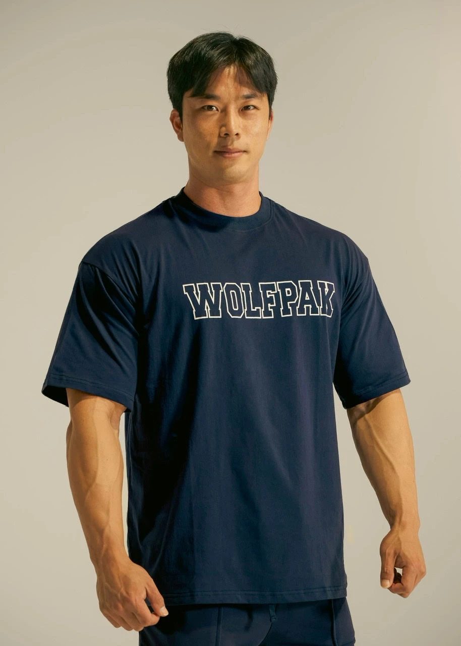 Men's Varsity Tee Varsity Blue 2 Men's Varsity Tee Varsity Blue - Image 2