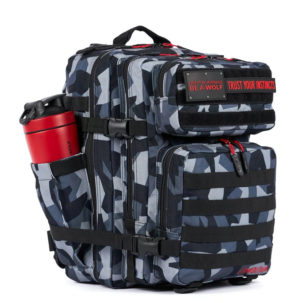 35L Backpack Splinter Camo Red 2 35L Backpack Splinter Camo Red - Image 2