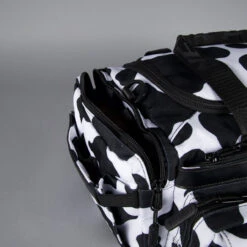 20L Mini Duffle Bag Black White Cow -Fashion bags 59B481A9 619D 4CDC AD53 EA2B5F85E24F
