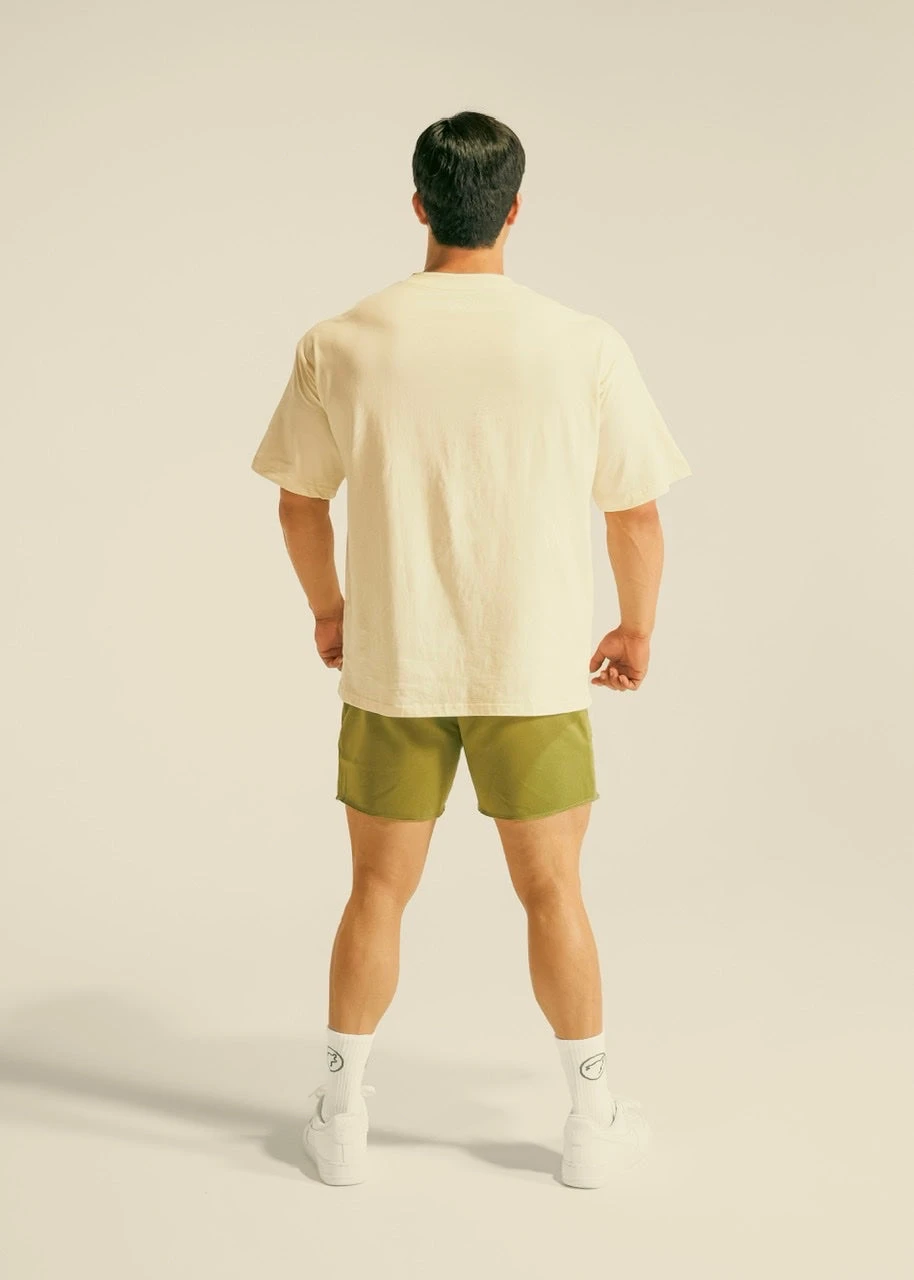 Men's Varsity Tee Cream 4 Men's Varsity Tee Cream - Image 4