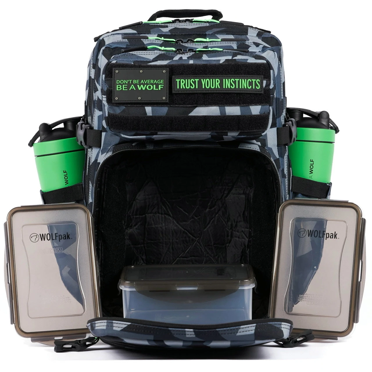 45L Splinter Camo Green Meal Prep Management 3 45L Splinter Camo Green Meal Prep Management - Image 3
