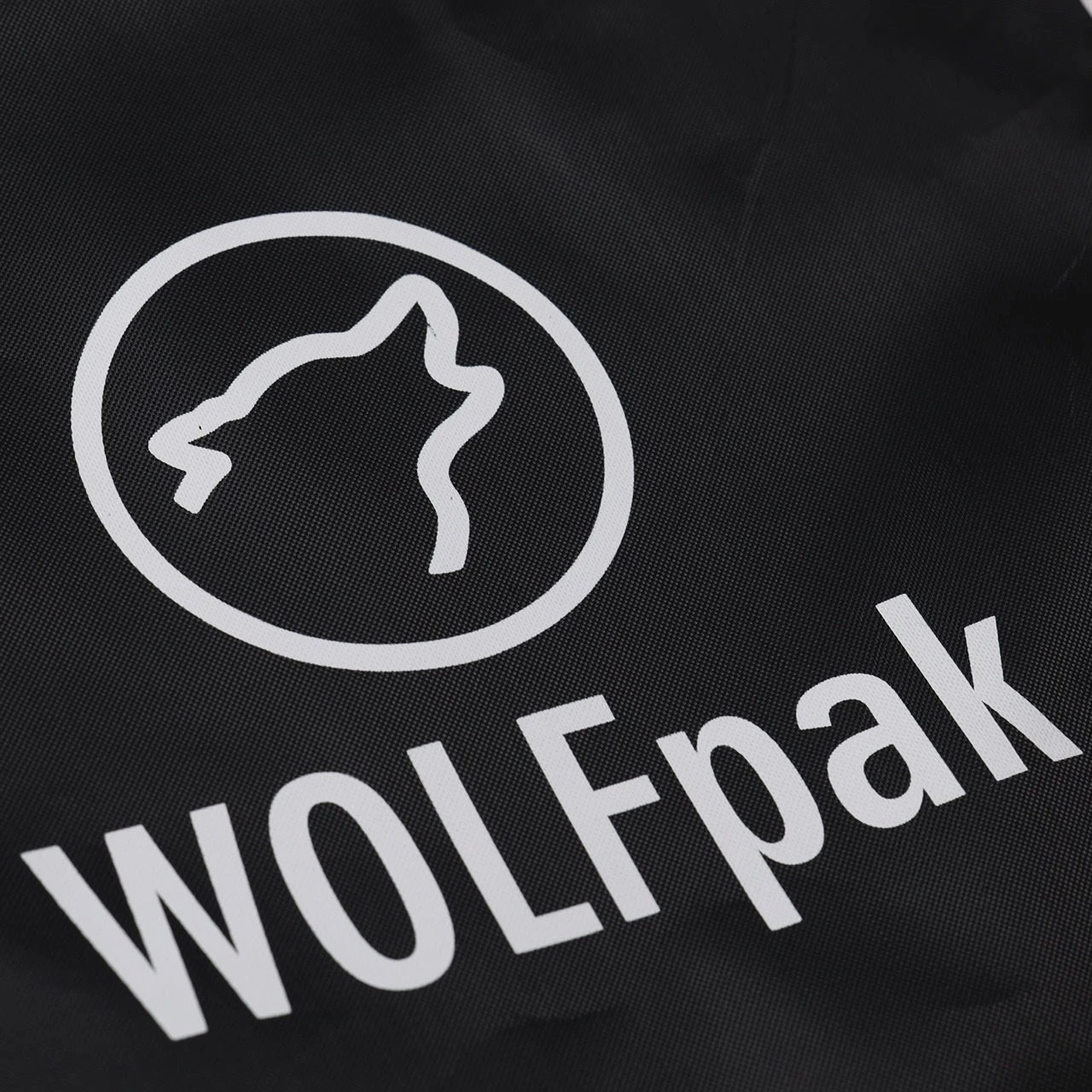 Black Draw String Sackpack Bag 5 Black Draw String Sackpack Bag - Image 5