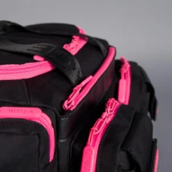 20L Mini Duffle Bag Black Neon Pink -Fashion bags 6D6B57AC 5204 49D0 9EE5 583723016C40