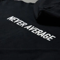 Alpha Black Zip Up Hoodie -Fashion bags 70E6F9F9 03A6 4375 AD01 E30402966FC7