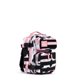 9L Backpack Mini Pink Black Cow
