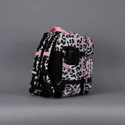 35L Backpack Leopard Pink Zip -Fashion bags 7D10C0EE C2C9 46D7 9AF5 460F4984C855