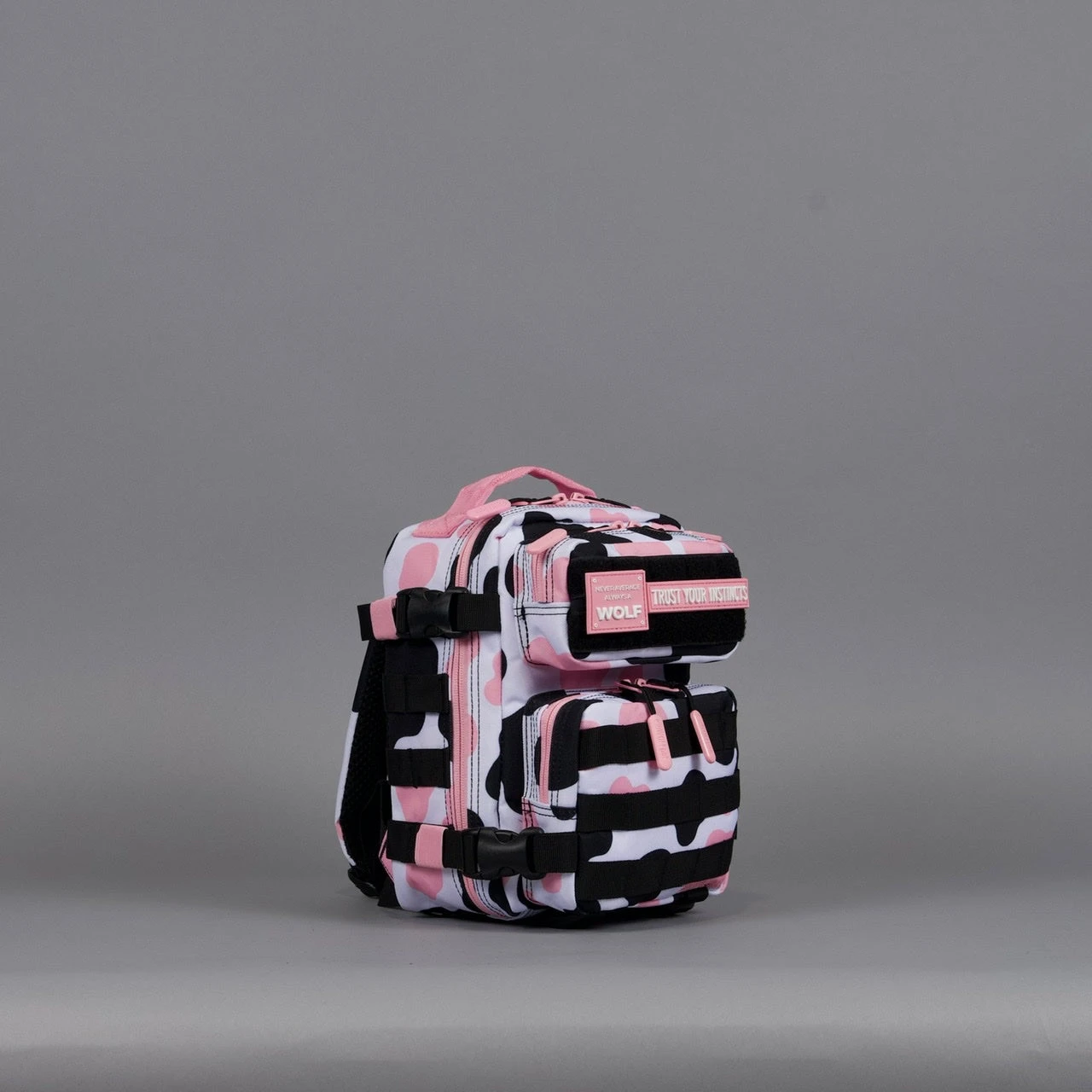 9L Backpack Mini Pink Black Cow 7 9L Backpack Mini Pink Black Cow - Image 7