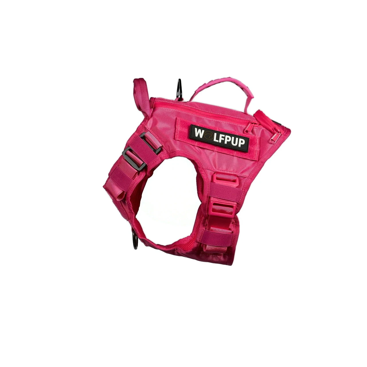 Pink Goddess Tactical Dog Vest Harness 2 Pink Goddess Tactical Dog Vest Harness - Image 2