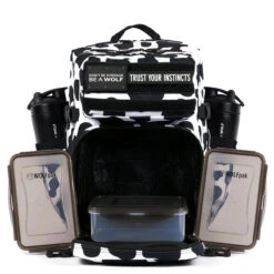 35L Black White Cow Print Meal Prep Management -Fashion bags 91A512BE 25FB 4383 95C6 AB66284C3B6D