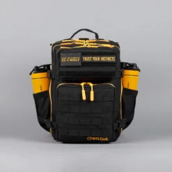 25L Backpack Black Neon Orange -Fashion bags 9A879C60 133C 4E16 B6BF A919B88F32C1