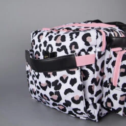 40L Ultimate Duffle Bag Leopard Pink Zip -Fashion bags 9C044EFA 38F9 4602 A740 129E31166E46