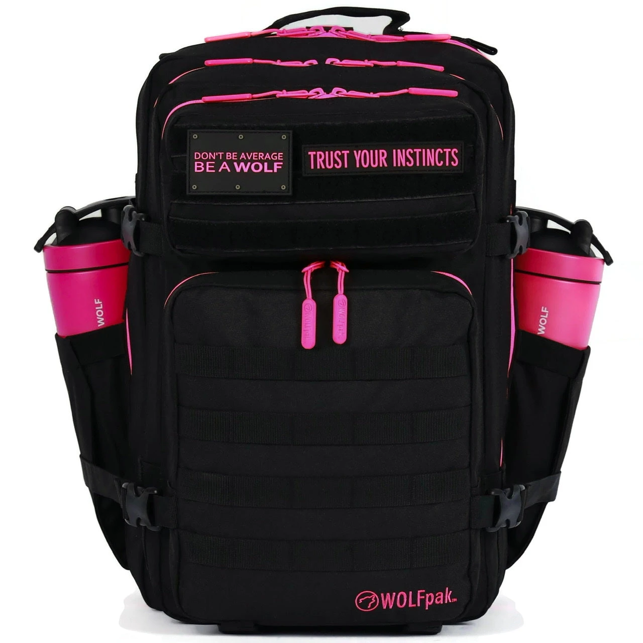 45L Backpack Black Neon Pink 1 45L Backpack Black Neon Pink
