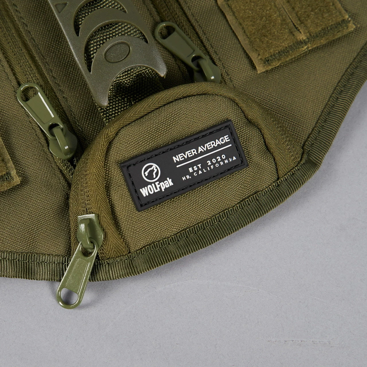 OD Green Tactical Dog Vest Harness 12 OD Green Tactical Dog Vest Harness - Image 12