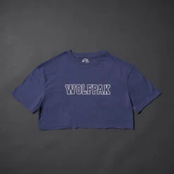 Women's Varsity Cropped Tee Varsity Blue 18 Women's Varsity Cropped Tee Varsity Blue -Fashion bags AF283C97 6A6D 48F7 9062 029C835EAD36