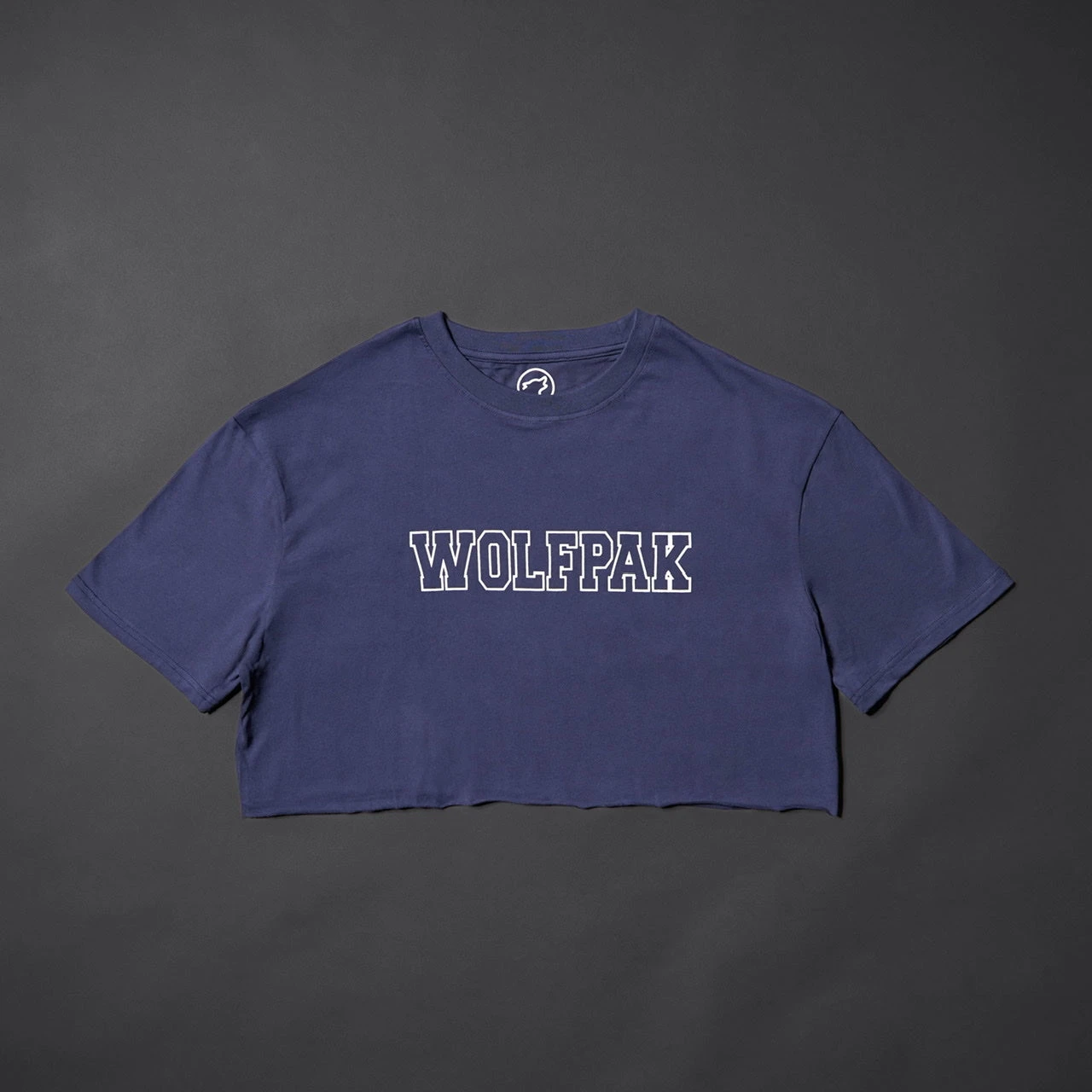 Women's Varsity Cropped Tee Varsity Blue 8 Women's Varsity Cropped Tee Varsity Blue - Image 8