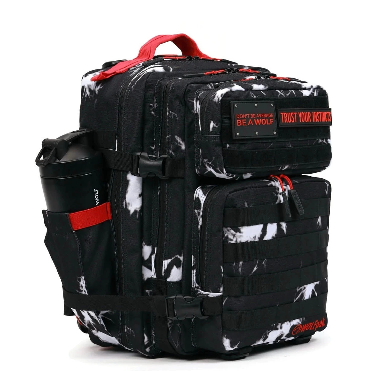 35L Backpack Black Lightning Immortal Red 2 35L Backpack Black Lightning Immortal Red - Image 2