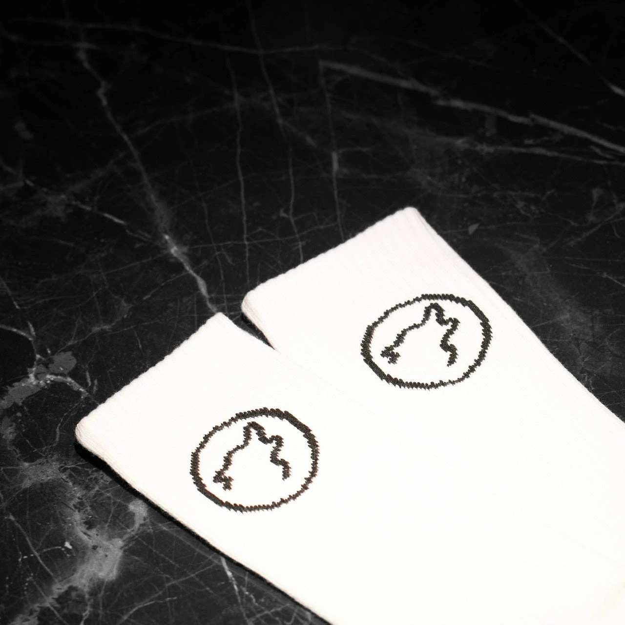 Arctic White Crew Socks 2 Arctic White Crew Socks - Image 2