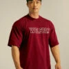 Men's Varsity Tee Crimson Red