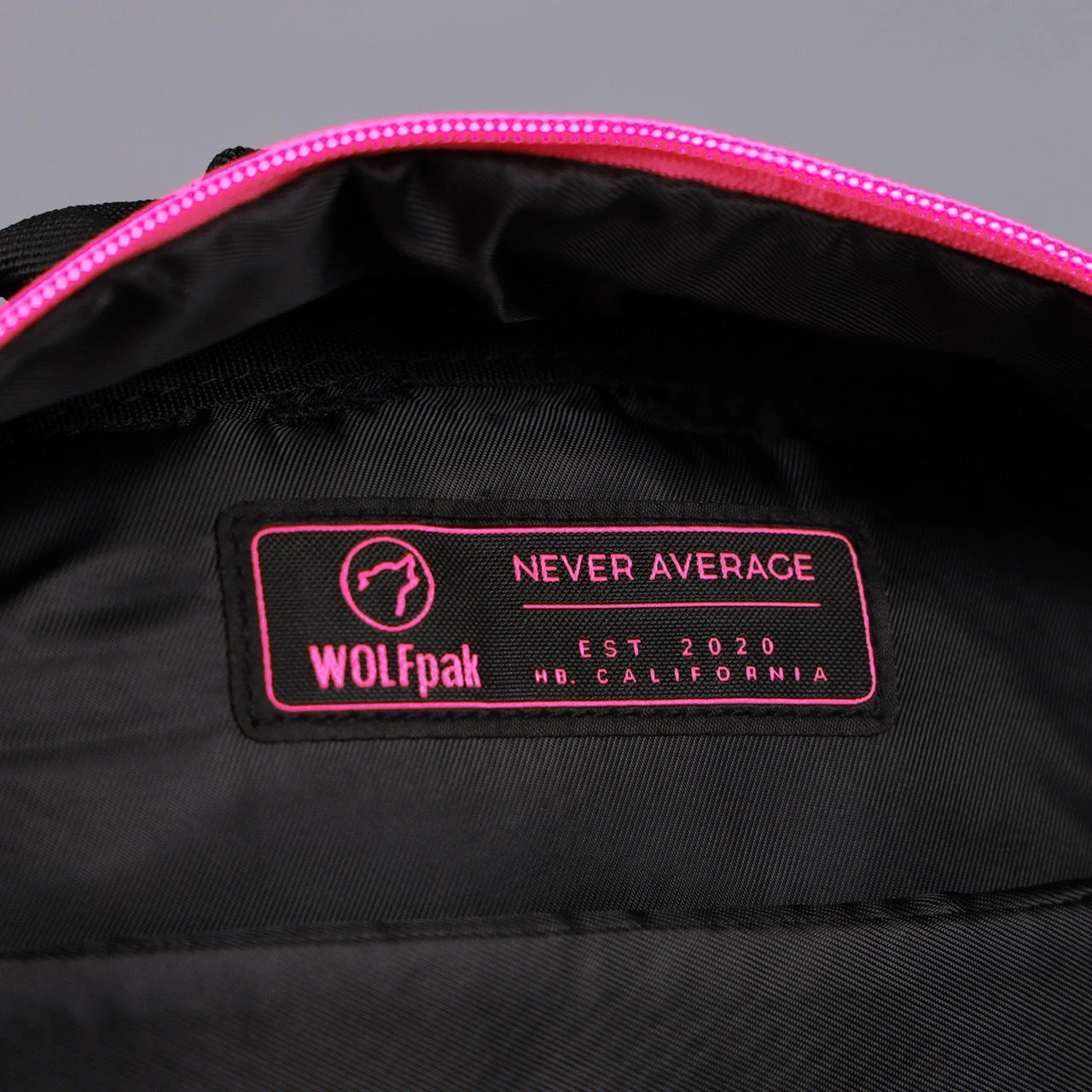 9L Backpack Mini Black Neon Pink 16 9L Backpack Mini Black Neon Pink - Image 16