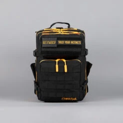 25L Backpack Black Neon Orange -Fashion bags C3874929 FDEA 47E8 8B22 302B5BAAFAED