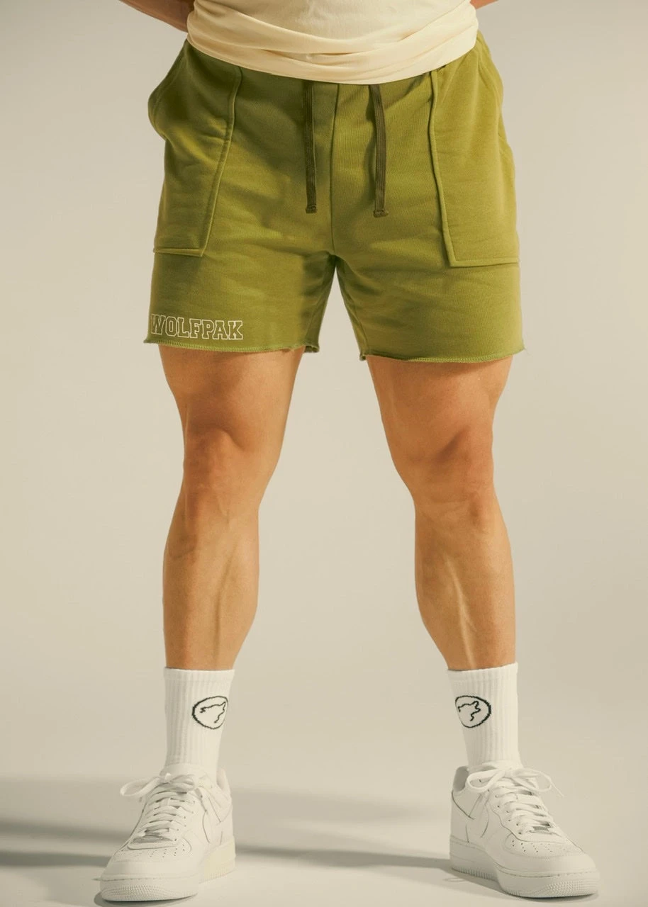 Men's Varsity Shorts Moss Green 1 Men's Varsity Shorts Moss Green