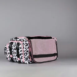 40L Ultimate Duffle Bag Leopard Pink Zip -Fashion bags C7CFB5CC B17F 4723 B848 B9EE727A07C9