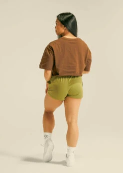 Women's Varsity Cropped Tee Mocha Brown 15 Women's Varsity Cropped Tee Mocha Brown -Fashion bags CB59D3B2 71B5 423C BD11 7F823BFAA431