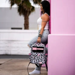 15L Backpack Leopard Pink Zip 23 15L Backpack Leopard Pink Zip -Fashion bags CEB9D988 5079 4B26 A93C 7CCA46317EDD