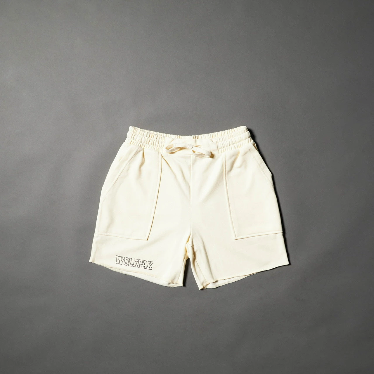 Men's Varsity Shorts Cream 5 Men's Varsity Shorts Cream - Image 5