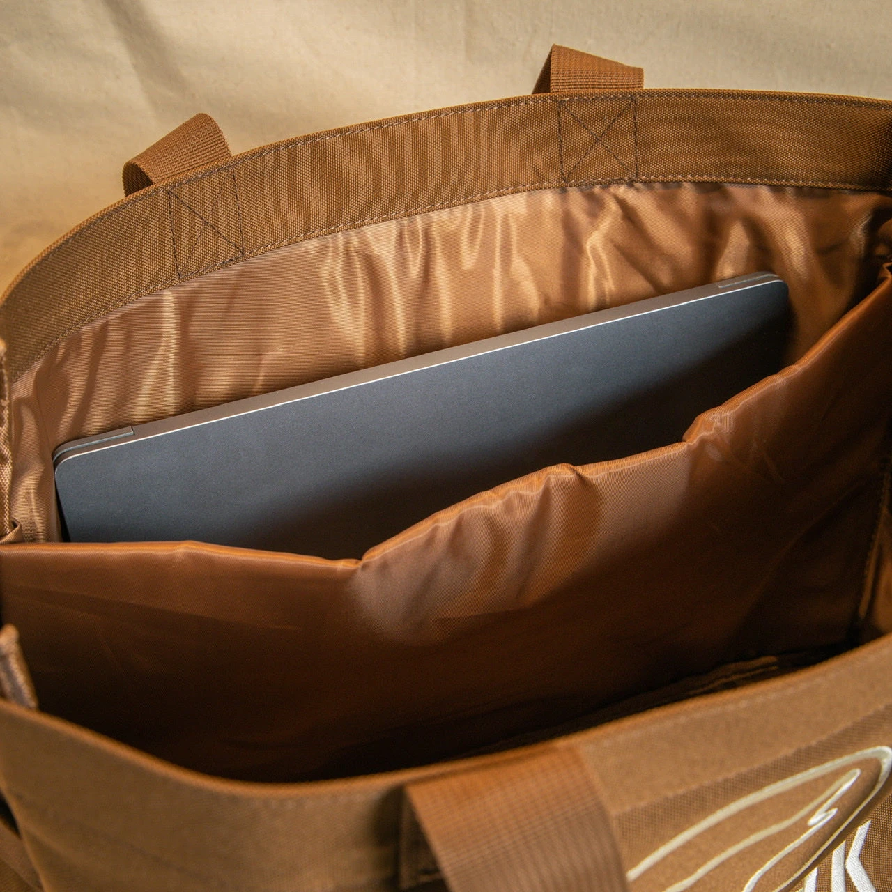 Tote Bag Mocha Brown 12 Tote Bag Mocha Brown - Image 12