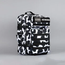 45L Backpack Black White Cow -Fashion bags D25A2DBC 5F10 4A28 89CA 146715F1CD83