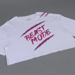 Beastmode Pink Cropped Tee -Fashion bags D945DACB 9CAF 4C90 8304 A8EBFE1C8F4B