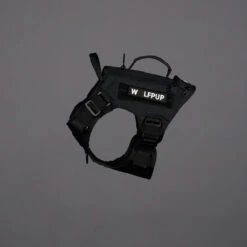 Alpha Black Tactical Dog Vest Harness -Fashion bags DB3CC801 4E2D 4407 A447 BBFC95960A89