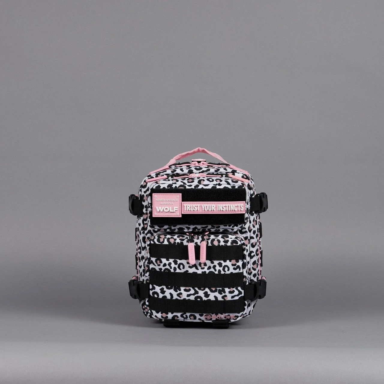 9L Backpack Mini Leopard Pink Zip 7 9L Backpack Mini Leopard Pink Zip - Image 7